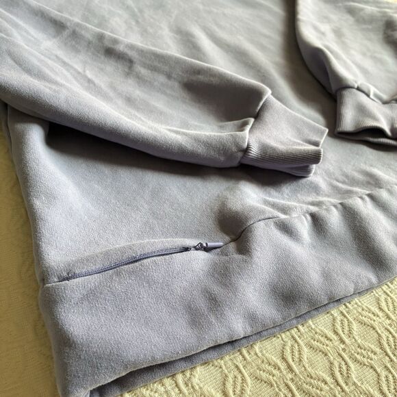 Athleta RetroPlush Crewneck Pullover Sweatshirt with Zip Pocket - Picture 4 of 11